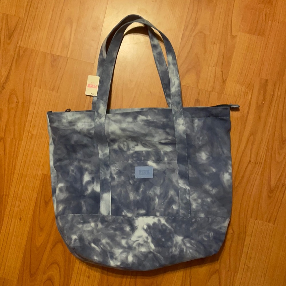 NWT Victoria’s Secret PINK tie dye tote bag